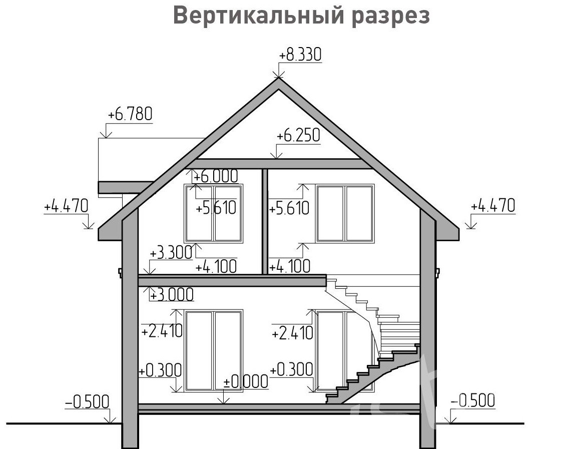 Средняя высота 2 этажа. Стандартная высота двухэтажного дома. Средняя высота двухэтажного частного дома. Вертикальный разрез дома. Высота двухэтажного дома в метрах.